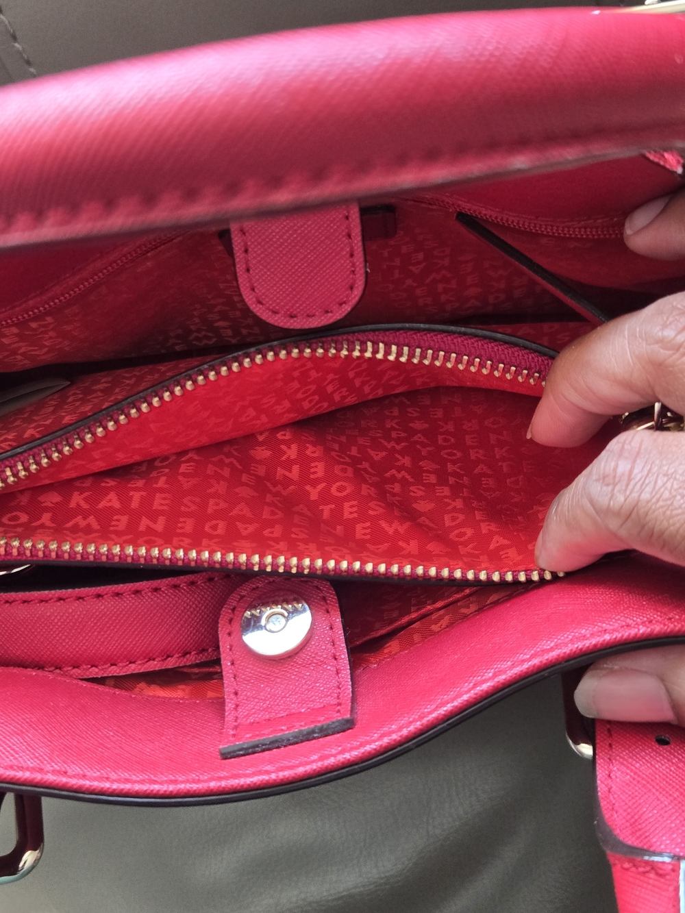 Kate Spade New York Cove Street Provence Satchel - Pillbox Red NWT - Picture 12 of 12